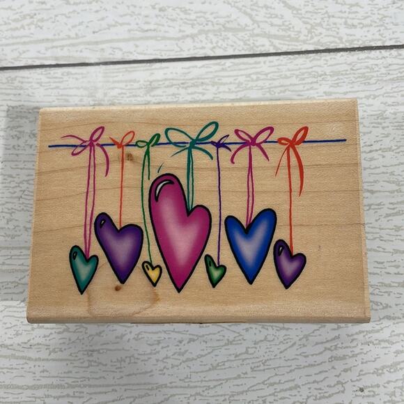 Wood and Rubber Stamp Variety Set 5 Piece Bundle - Picture 2 of 9